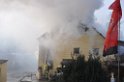 Haus komplett ausgebrannt Leverkusen P53